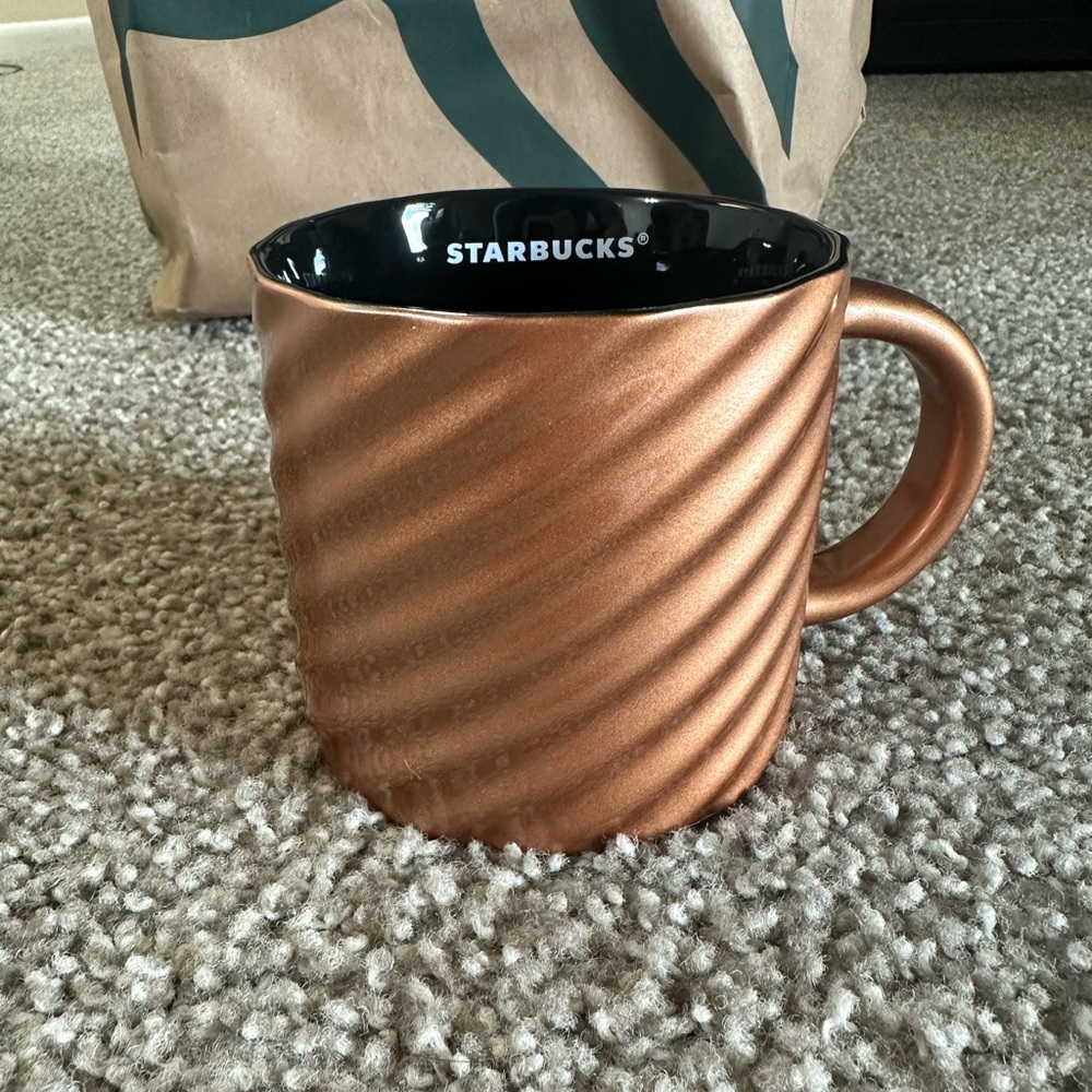 Starbucks Metallic Bronze Mug